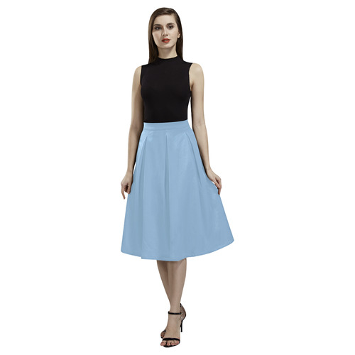 Airy Blue Aoede Crepe Skirt (Model D16)