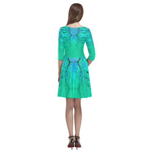 iglesia 6 Tethys Half-Sleeve Skater Dress(Model D20)