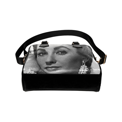 Great Actress Elizabeth Taylor Shoulder Handbag (Model 1634)