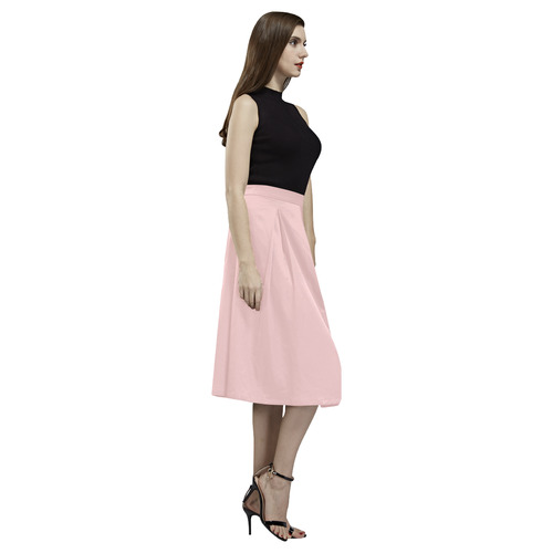 Rose Quartz Aoede Crepe Skirt (Model D16)