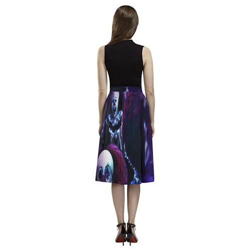 evil demonic clown Aoede Crepe Skirt (Model D16)