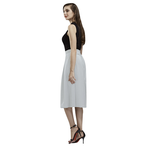 Glacier Gray Aoede Crepe Skirt (Model D16)