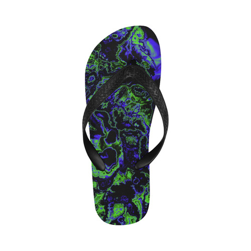 power fractal C by JamColors Flip Flops for Men/Women (Model 040)