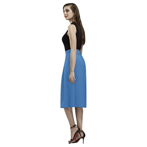 Palace Blue Aoede Crepe Skirt (Model D16)