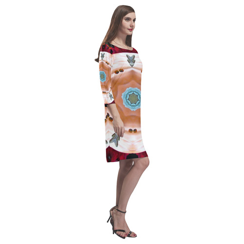 Colorama by Martina Webster Rhea Loose Round Neck Dress(Model D22)