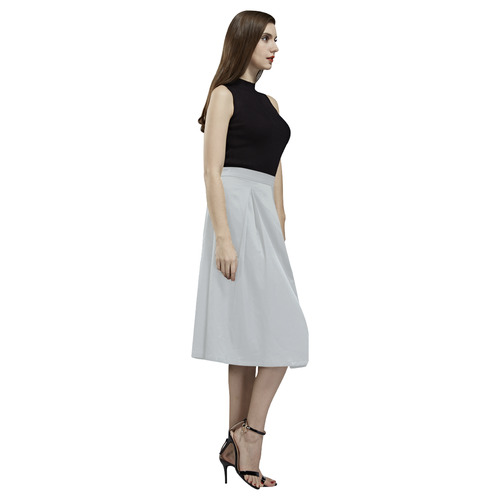 Glacier Gray Aoede Crepe Skirt (Model D16)