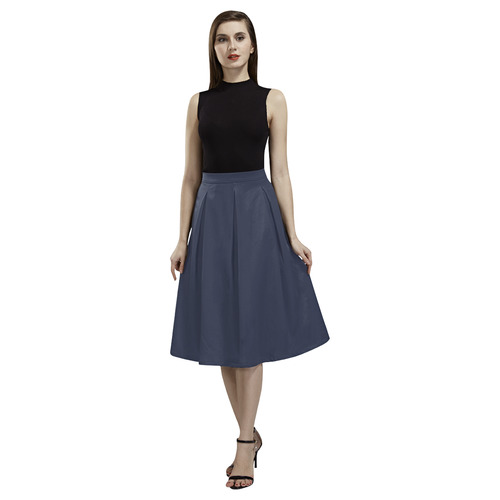 Peacoat Aoede Crepe Skirt (Model D16)