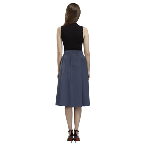 Peacoat Aoede Crepe Skirt (Model D16)