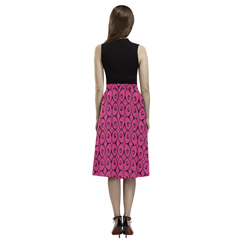 My Lucky Day Pink Yarrow Aoede Crepe Skirt (Model D16)