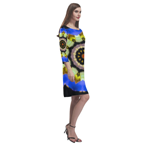 Circus by Martina Webster Rhea Loose Round Neck Dress(Model D22)