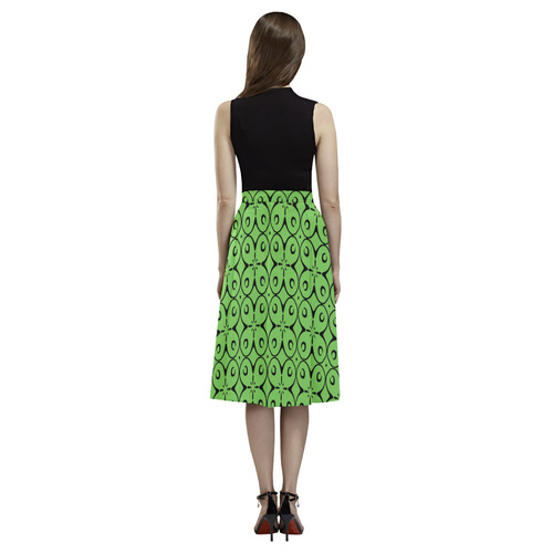 My Lucky Day Green Flash Aoede Crepe Skirt (Model D16)