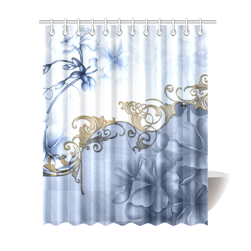 Wonderful floral design Shower Curtain 69"x84"