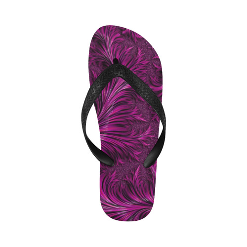 amazing special fractal 26D Flip Flops for Men/Women (Model 040)