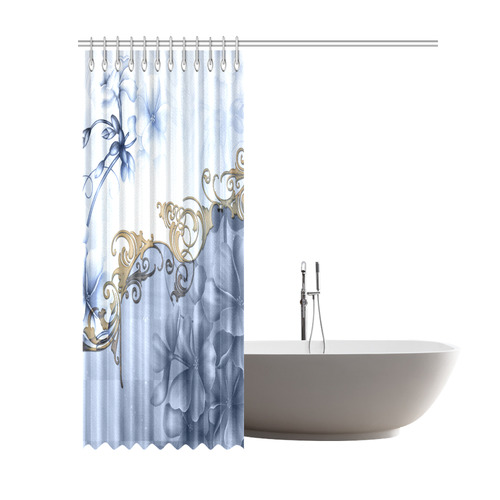 Wonderful floral design Shower Curtain 69"x84"