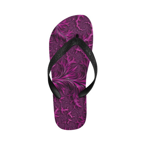 amazing special fractal 26D Flip Flops for Men/Women (Model 040)