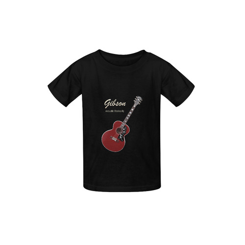 Gibson Acoustic Rockabilly Kid's  Classic T-shirt (Model T22)
