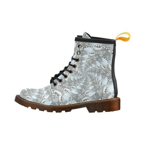 Disco swirls High Grade PU Leather Martin Boots For Women Model 402H