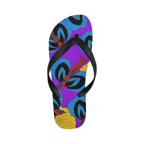 tropical-wonderland_birds Flip Flops for Men/Women (Model 040)