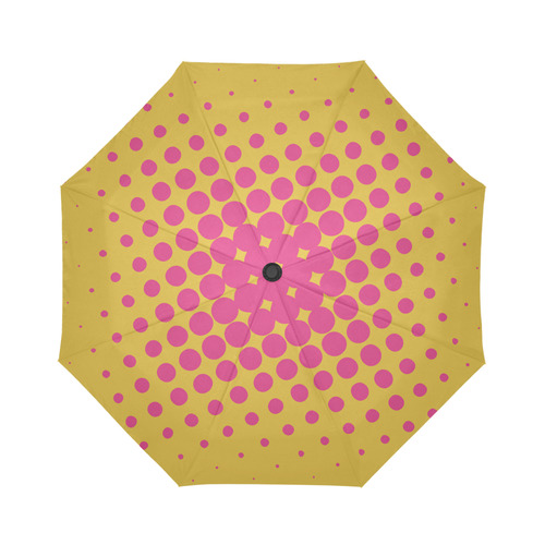 Pink Meets Yellow Auto-Foldable Umbrella (Model U04)