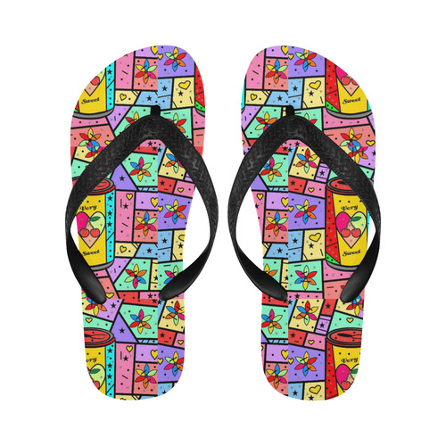 Very Sweet by Nico Bielow Flip Flops for Men/Women (Model 040)