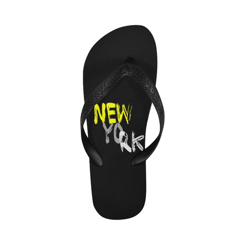 New York by Artdream Flip Flops for Men/Women (Model 040)