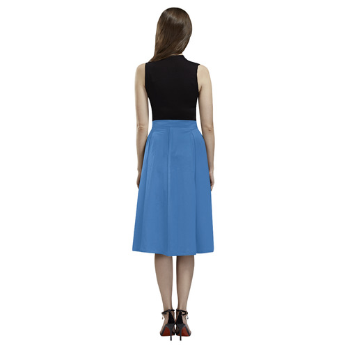 Palace Blue Aoede Crepe Skirt (Model D16)