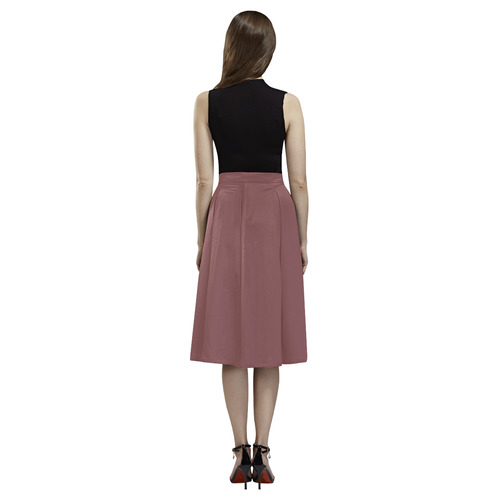 Apple Butter Aoede Crepe Skirt (Model D16)