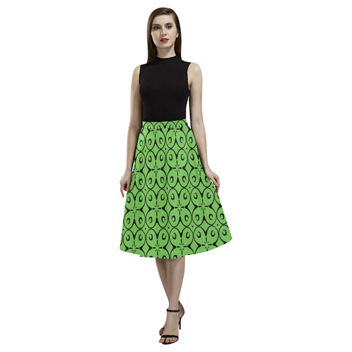 My Lucky Day Green Flash Aoede Crepe Skirt (Model D16)