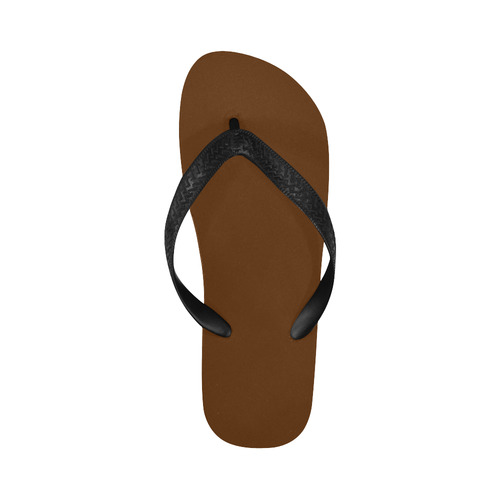 Only one Color: Dark Brown Flip Flops for Men/Women (Model 040)