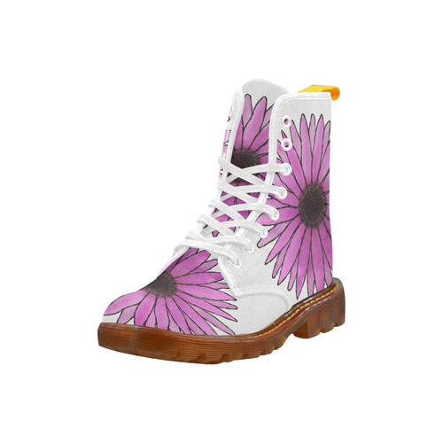 Pink Aster. Inspired by the Magic Island of Gotland. Martin Boots For Women Model 1203H