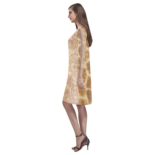 girafe Rhea Loose Round Neck Dress(Model D22)