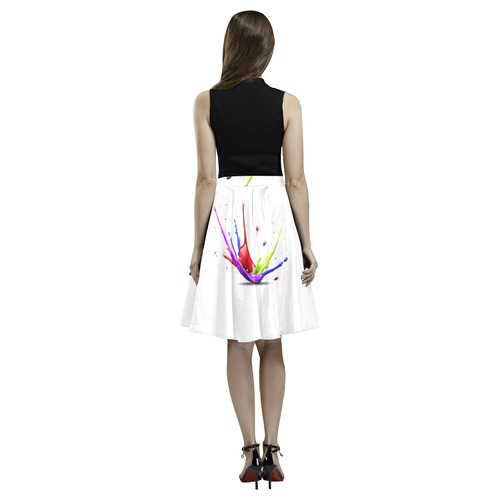 #Summer Melete Pleated Midi Skirt (Model D15)