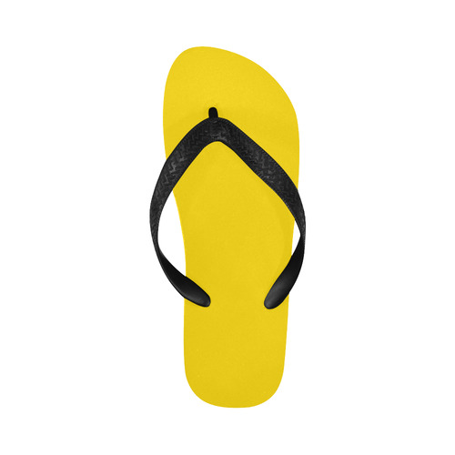 Only one Color: Sun Yellow Flip Flops for Men/Women (Model 040)