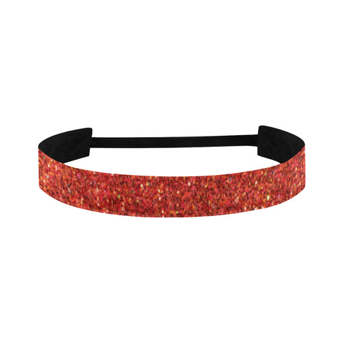 red glitter Sports Headband