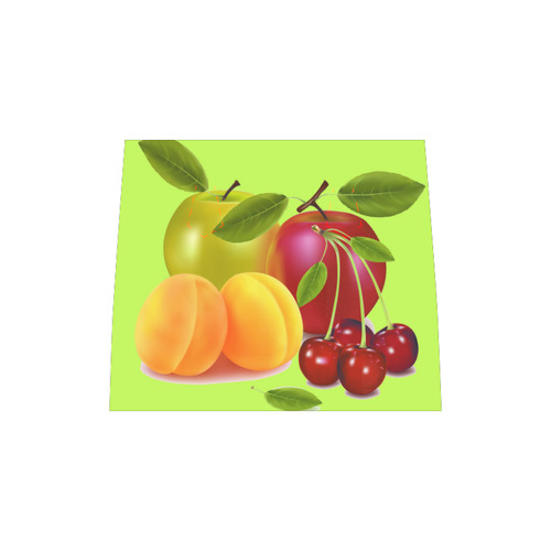 Cherries Apricots Apples Fruit Boston Handbag (Model 1621)
