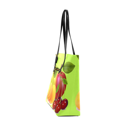 Cherries Apricots Apples Fruit Euramerican Tote Bag/Small (Model 1655)