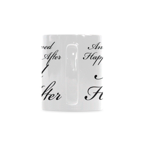 Wedding Gift Coffee Mug Bride Groom Happy Ever After Mug White Mug(11OZ)