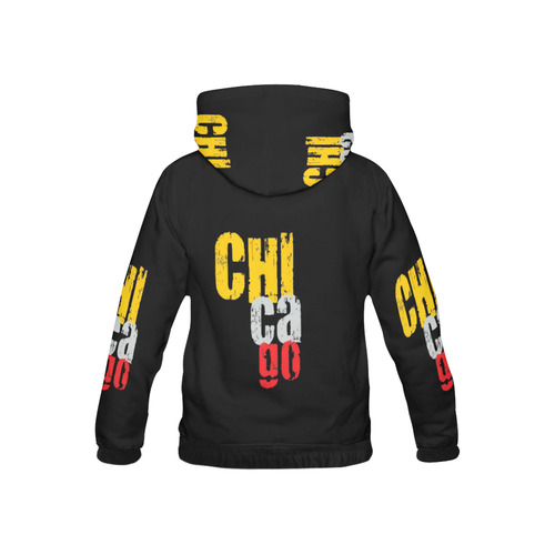 Chicago by Artdream All Over Print Hoodie for Kid (USA Size) (Model H13)