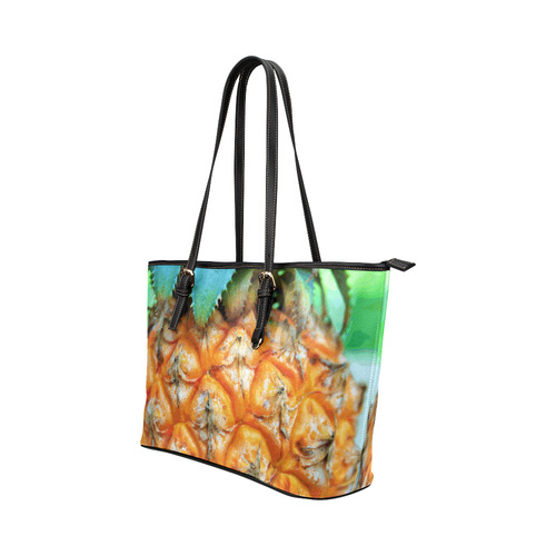 Pineapple Fruit Leather Tote Bag/Large (Model 1651)