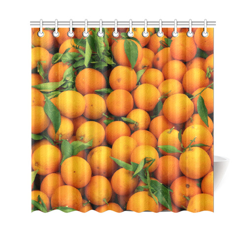 Oranges Fruit Shower Curtain 69"x70"