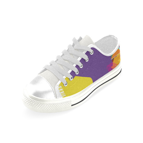 High-Tech Low Top Canvas Shoes for Kid (Model 018)