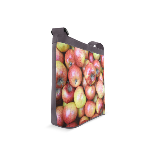 Autumn Apples Red Green Fruit Crossbody Bags (Model 1613)