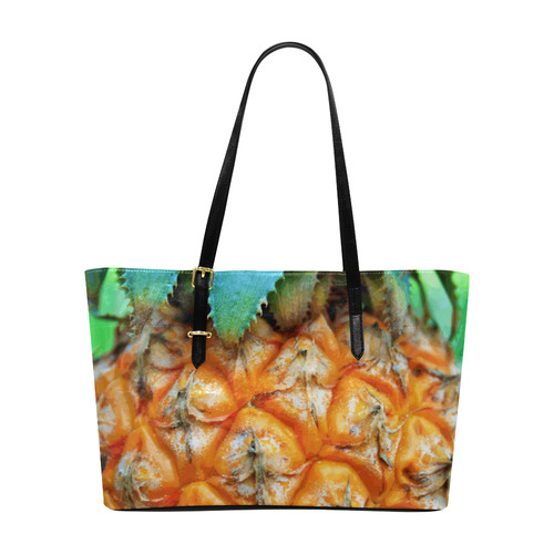 Pineapple Fruit Euramerican Tote Bag/Large (Model 1656)