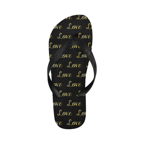 "Love" Flip Flops for Men/Women (Model 040)