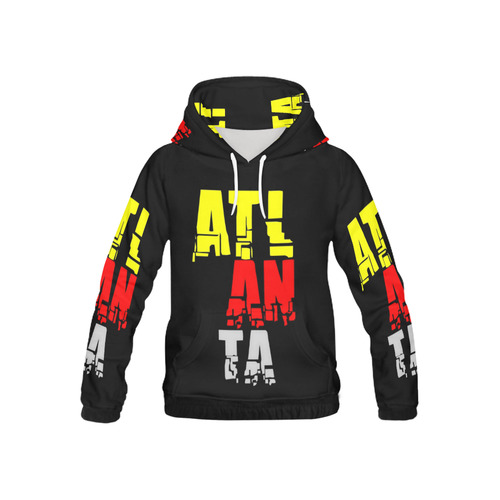 Atlanta by Artdream All Over Print Hoodie for Kid (USA Size) (Model H13)