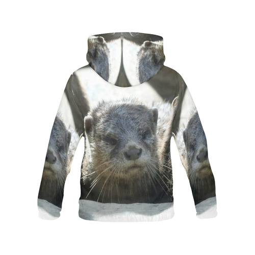 Otter20161003 All Over Print Hoodie for Women (USA Size) (Model H13)