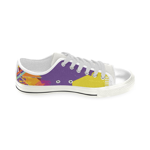 High-Tech Low Top Canvas Shoes for Kid (Model 018)