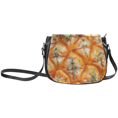 Pineapple Fruit Classic Saddle Bag/Small (Model 1648)