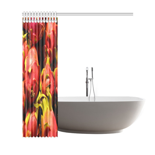 Dragon Fruit Shower Curtain 69"x72"