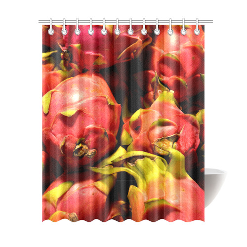 Dragon Fruit Shower Curtain 69"x84"